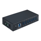 Advantech - Hub USB industriel isolé 7 ports USB 3.2 SuperSpeed 5 Gbit/s ? Protection ESD