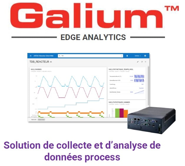Galium - GALIUM EDGE ANALYTICS 500 tags - 5 accès client