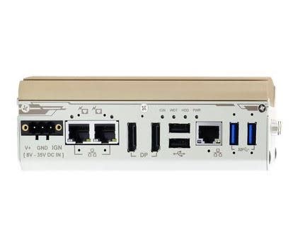 Galium - PC industriel fanless Galium, Atom, 8Go RAM, SSD 256Go, TPM 2.0, Wise DeviceON