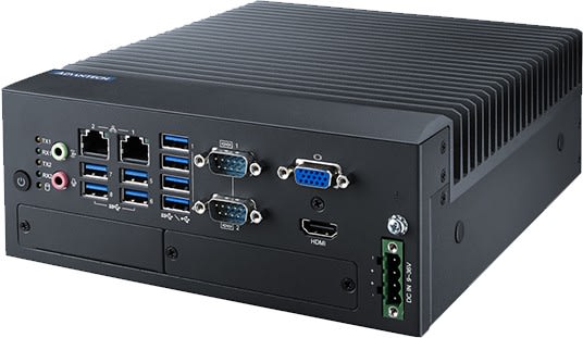 Galium - PC industriel fanless Galium, i5, 8Go RAM, SSD 512Go, TPM 2.0, Wise DeviceON