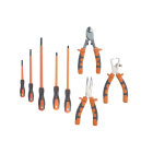 Catu - Kit 8 tournevis isolés bi-matière pour travaux sous tension conforme IEC 60900