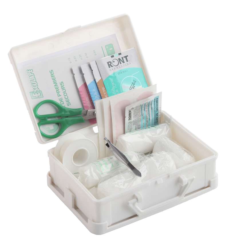 Catu - Trousse de secours pour 1 à 4 personnes, idéale pour les ateliers ou chantiers