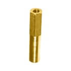 Catu - Jeu de 4 bornes lisses diamètre 10 mm avec fixation par trou taraudé M10