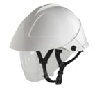 Catu - Casque isolant électricien avec visière intégrée arcflash APC 1, blanc
