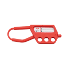 Catu - Condamnateur multiple plastique 3 trous, anse flexible Ø 6 mm.