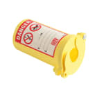 Catu - Condamnateur pour bouteille de gaz. Hauteur 150 mm. Øint:35 mm/ext. 85 mm.