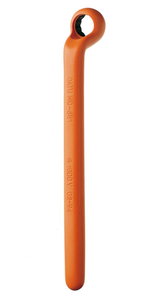 Catu - Clé polygonale 12 pans contrecoudée isolée de 13 mm