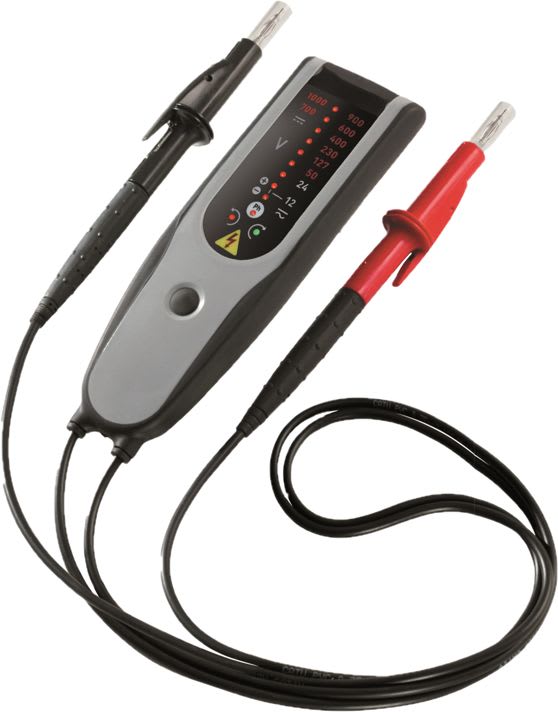Catu - Détecteur BT LED 1000 V IP2X (8 seuils) MS-918 avec étui
