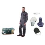Catu - Kit protection arc flash ATPV 12cal/cm² : casque, visière MO-187/1, combi L