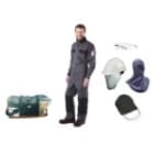 Catu - Kit protection arc flash ATPV 12cal/cm² : casque, visière MO-187/1, combi L