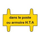 Catu - Vignette plaque reglementaire pour affiche PR-33.