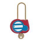 Catu - Cadenas rouge anse 50mm diamètre 4mm clé aléatoire -"Appareil condamné".