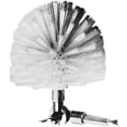 Catu - brosse a tete demi-spherique orientable a embout C via adaptateur