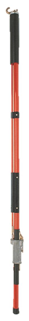 Catu - perche isolante tst a crochet 3,20m lg: 3.20m