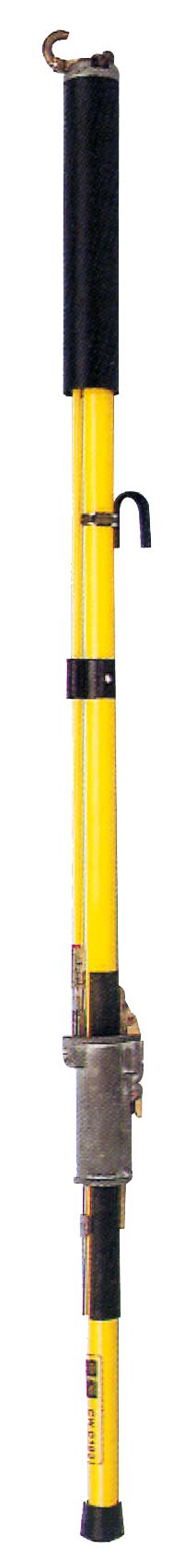 Catu - perche isolante a crochet hors tension lg: 3.10m