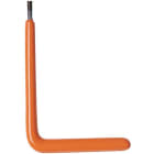 Catu - Clé coudée isolée 6 pans mâle de 12 mm, D90X130 mm.