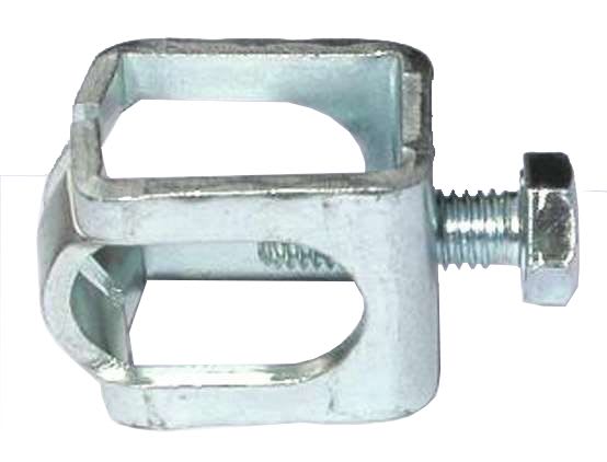 Catu - connecteur acier galva pour piquet acier galva section max 95mm²