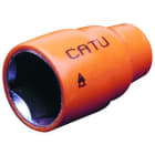 Catu - Douille isolée 6 pans femelle 1/4" de 10 mm