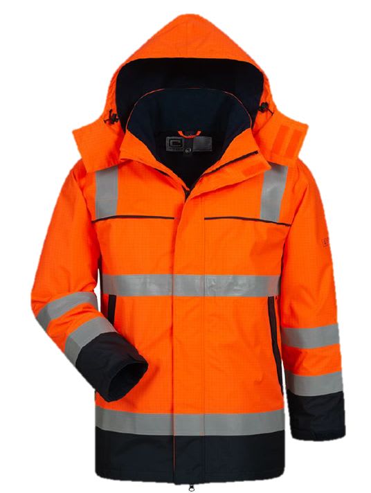 Catu - Parka haute visibilité protection contre l'arc électrique APC1 et multirisque M