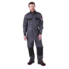 Catu - combinaison 12cal/cm² gris/noir non feu soudure AS-s