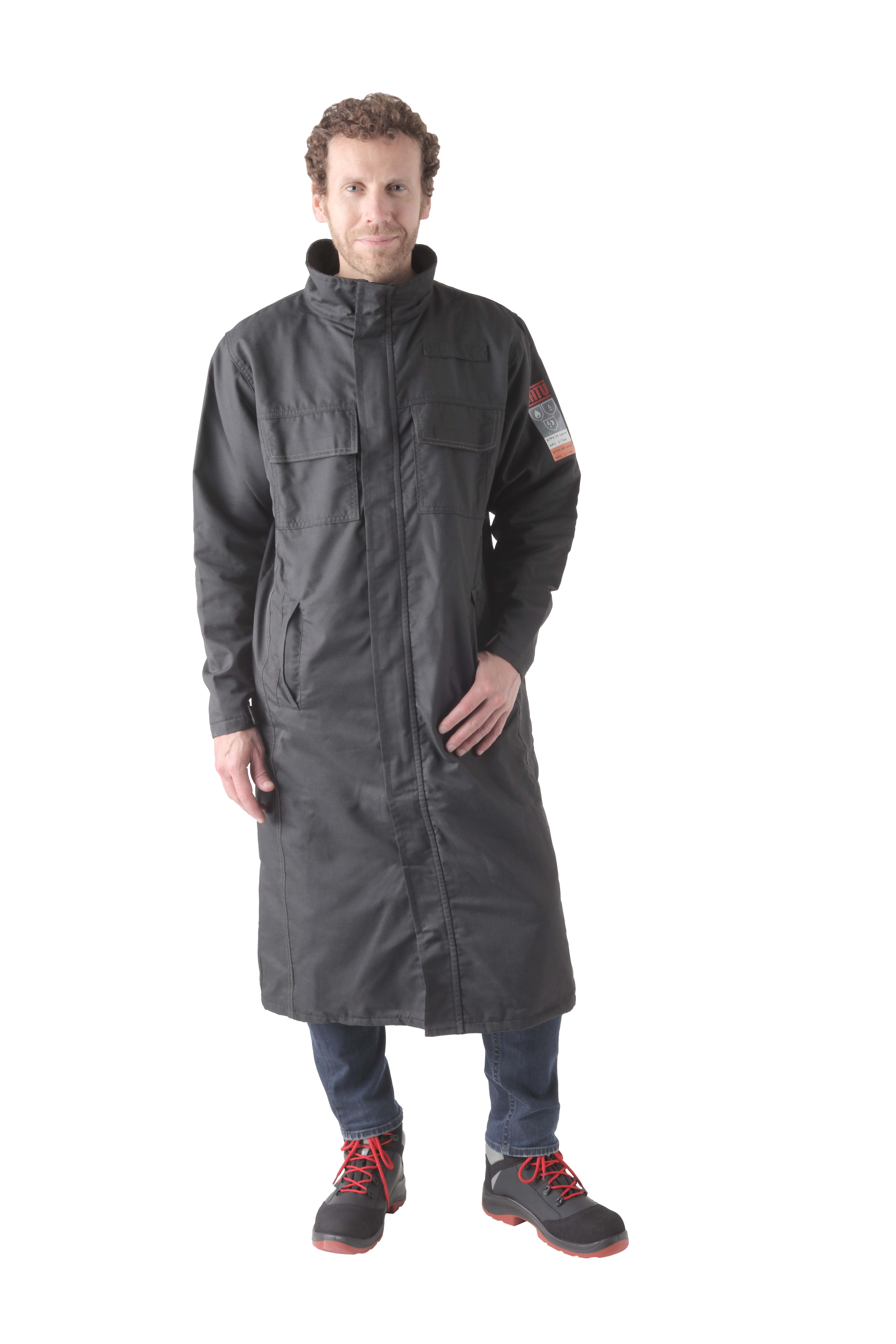 Catu - Veste de manoeurvre 25-40 cal/cm² noir non feu AS xl/2xl