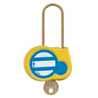 Catu - cadenas jaune 50mm d.4mm clé identique 111