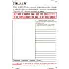 Catu - Affiche PVC de consignation "CELLULE ÉLECTRIQUE" 300 x 200 mm. Enedis : 3700321.