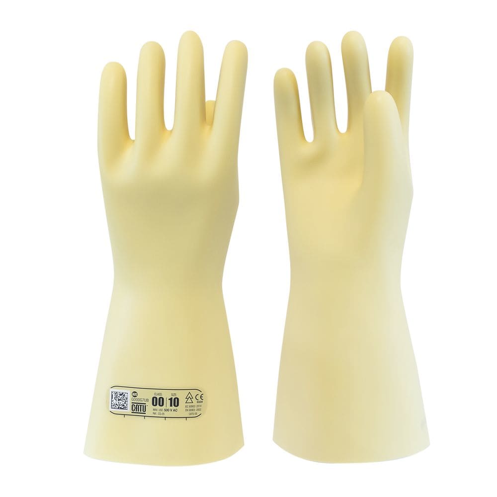 Catu - gants isolants cei classe 00 taille b-9 beige