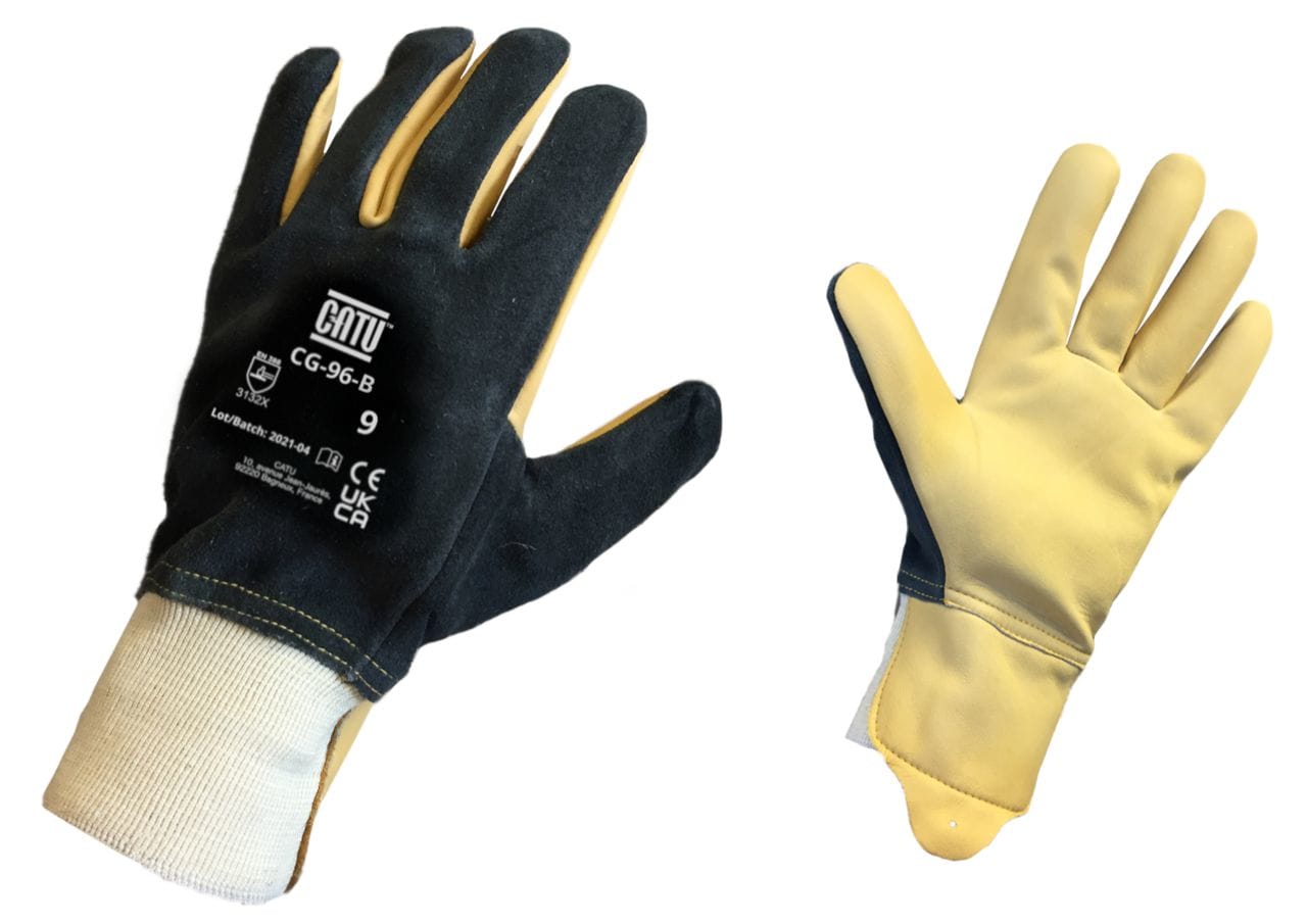 Catu - gants de travail en cuir taille 10 performance 3132