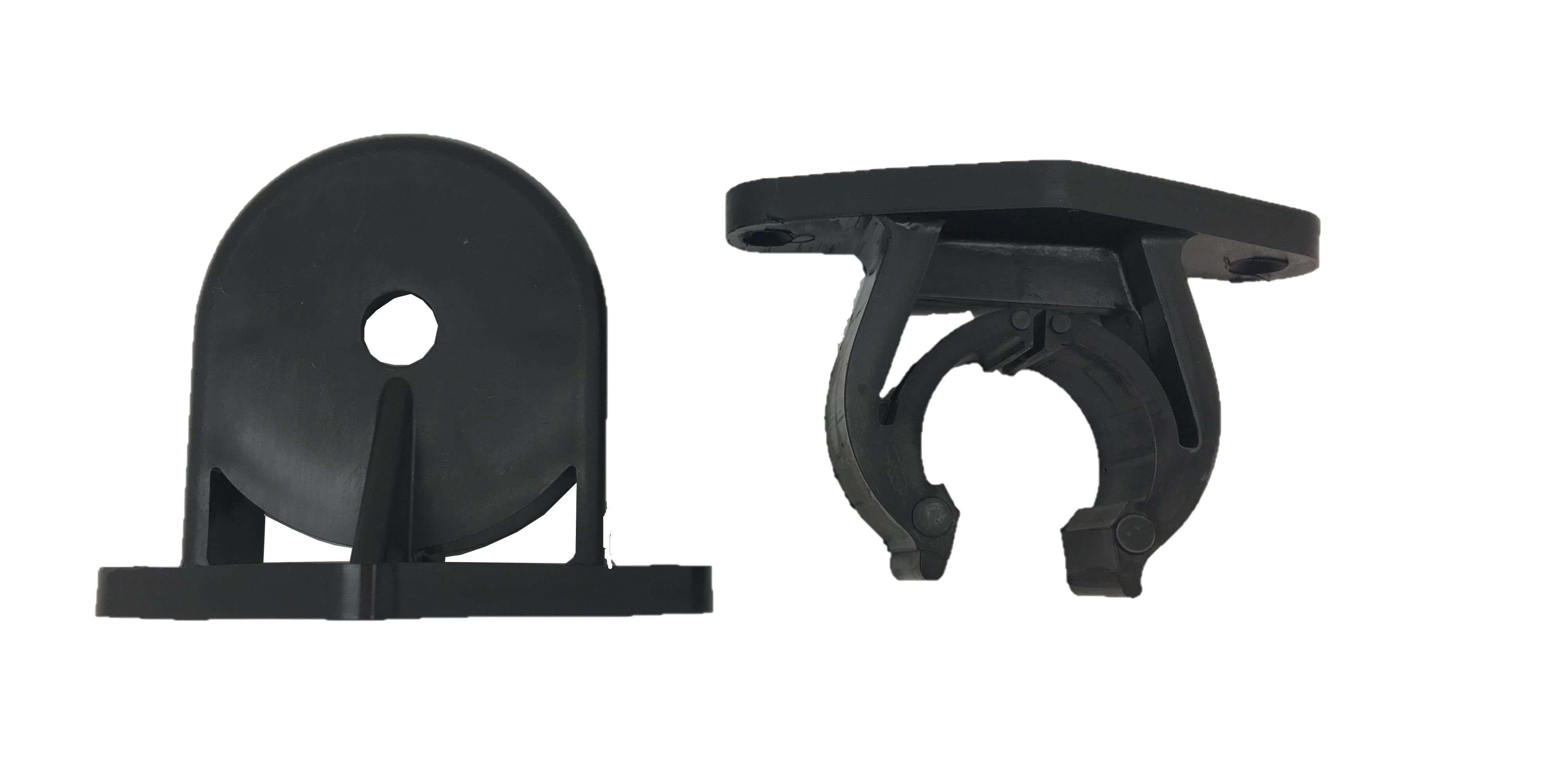 Catu - support mural de perche diam 32-36 mm, plastique semi-rigide.