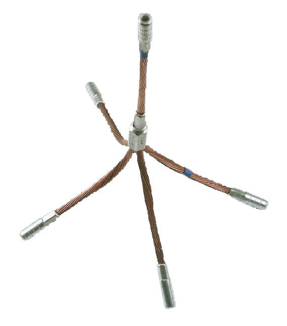 Catu - connecteur parallele de mise a la terre pour grille de terre
