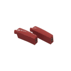 Catu - Lot de 2 fusibles de sécurité calibre 1 A avec témoin lumineux de fusion