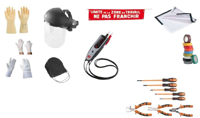 Catu - Kit intervention électrique : l'essentiel pour la BT,NF C18-510 habilitation B1.