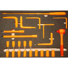 Catu - Kit d'outils isolés 24 pièces pour véhicules électriques