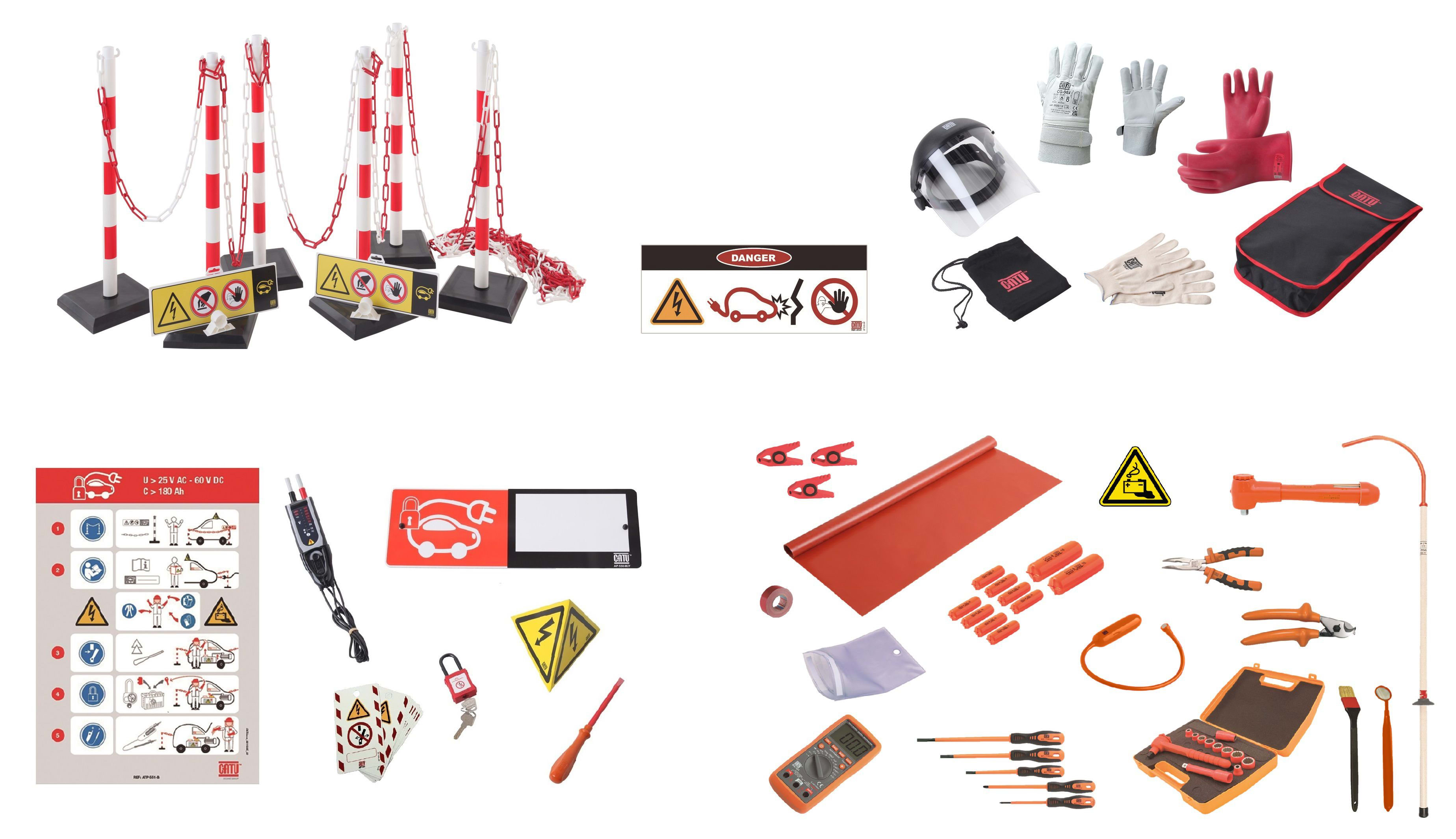Catu - Kit Garage Expert Véhicules Électriques et Hybrides.