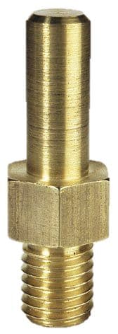 Catu - Jeu de 4 bornes lisses diamètre 10 mm avec fixation par tige filetée M12