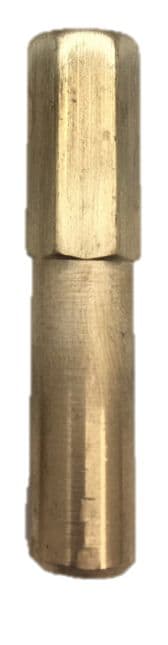 Catu - Jeu de 4 bornes lisses diamètre 10 mm avec fixation par trou taraudé M8