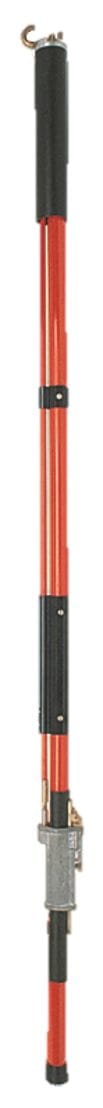 Catu - perche isolante tst a crochet 2,40m lg: 2.60m
