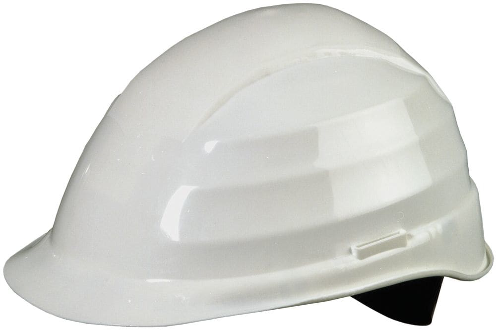 Catu - casque de protection pour électricien avec jugulaire, blanc