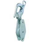 Catu - Poulie isolante pour corde de service, pour travail en hauteur avec harnais