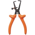 Catu - Pince à dénuder isolée 160 mm. Capacité : section 0,5 à 10 mm² cuivre, aluminium