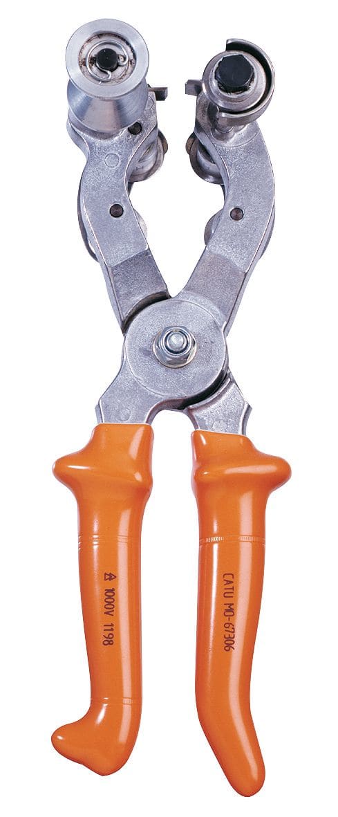 Catu - Pince à dégainer isolée 270 mm câble BT. Capacité de Ø 26 à 52 mm.