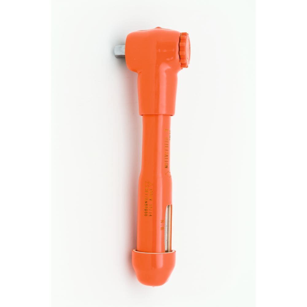 Catu - Clé dynamométrique 3/8" isolée 230 mm. Couple de serrage 4-20 Nm réversible