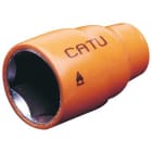 Catu - Douille isolée 6 pans femelle 3/8" de 21 mm