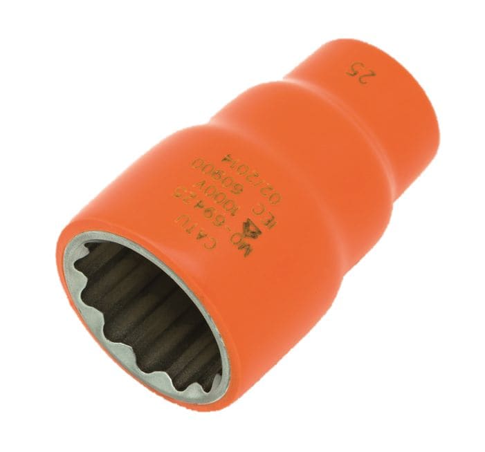 Catu - Douille isolée 12 pans femelle 1/2" de 13 mm