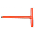 Catu - Clé en "T" isolée carré entraîneur 3/8", L210 mm.