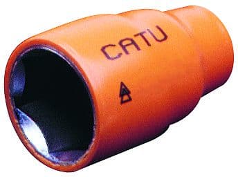 Catu - Douille isolée 6 pans femelle 1/4" de 6 mm