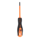 Catu - Tournevis isolé bi-matières à embout POZIDRIV de 6 mm PZ2. Longueur lame 125 mm