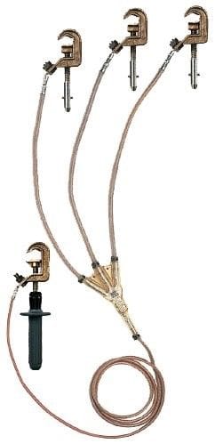 Catu - Equipement de mise à la terre Icc 30 kA/1s.
