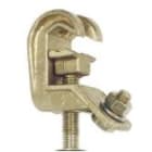 Catu - Pince pour point fixe avec embout hexagonal type C 12 mm sur plat. Icc 40 kA/1s